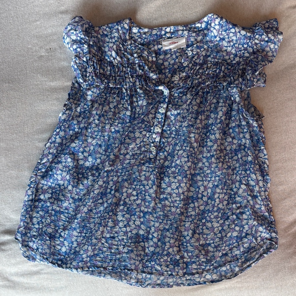 Xirena Blue Top